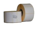 Etikett címke termó 58x40 mm  visszaszedhető