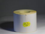 Etikett címke termó 75x80 mm  500db/tek. SEMI TOP