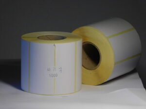 Papír címke 79x40 mm * 1000db / tekercs /nettó ár!